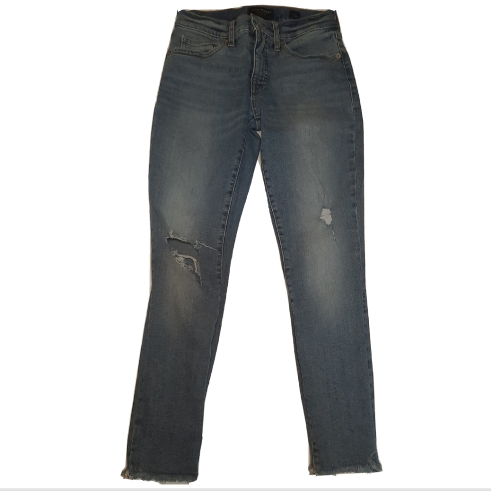 Lucky Brand Jeans Ava Mid Rise Crop